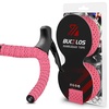 image:imageBUCKLOS Bike Handlebar Tape Silicone Bar Tape for Road Bike Comfortable Bicycle Handlebar Tape EVA Bike Grip 2 Pcs Bicycle Drop Bar Wraps AuroraMulticolorPINKBLACK