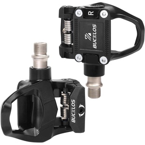 image:imageBUCKLOS Dual Side Pedals Compatible Look Delta with Peloton Bike Pedals Replacement amp Shimano SPD Spin Bicycle Clip in Aluminium Pedal for Road BikeIndoor Outdoor Cycling916Delta PedalsNot for SPD