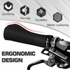 image:imageBUCKLOS Single Lockon Bike Handlebar Grips  Mountain Bike MTB Ergonomic AntiSlip Handle Grip  Bicycle Comfort Locking Handle Bar for BMXCruiser BikeScooter 78 BlackBlack Ergonomic
