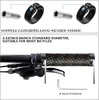 image:imageBUCKLOS Single Lockon Bike Handlebar Grips  Mountain Bike MTB Ergonomic AntiSlip Handle Grip  Bicycle Comfort Locking Handle Bar for BMXCruiser BikeScooter 78 BlackColorful Double Lock