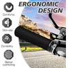 image:imageBUCKLOS Single Lockon Bike Handlebar Grips  Mountain Bike MTB Ergonomic AntiSlip Handle Grip  Bicycle Comfort Locking Handle Bar for BMXCruiser BikeScooter 78 BlackBlack