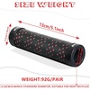 image:imageBUCKLOS Single Lockon Bike Handlebar Grips  Mountain Bike MTB Ergonomic AntiSlip Handle Grip  Bicycle Comfort Locking Handle Bar for BMXCruiser BikeScooter 78 BlackRed Double Lock