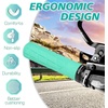 image:imageBUCKLOS Single Lockon Bike Handlebar Grips  Mountain Bike MTB Ergonomic AntiSlip Handle Grip  Bicycle Comfort Locking Handle Bar for BMXCruiser BikeScooter 78 BlackGreen