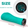 image:imageBUCKLOS Single Lockon Bike Handlebar Grips  Mountain Bike MTB Ergonomic AntiSlip Handle Grip  Bicycle Comfort Locking Handle Bar for BMXCruiser BikeScooter 78 BlackGreen Ergonomic