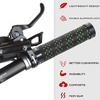 image:imageBUCKLOS Single Lockon Bike Handlebar Grips  Mountain Bike MTB Ergonomic AntiSlip Handle Grip  Bicycle Comfort Locking Handle Bar for BMXCruiser BikeScooter 78 BlackGreener Double Lock