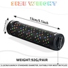 image:imageBUCKLOS Single Lockon Bike Handlebar Grips  Mountain Bike MTB Ergonomic AntiSlip Handle Grip  Bicycle Comfort Locking Handle Bar for BMXCruiser BikeScooter 78 BlackGrass Green Double Lock