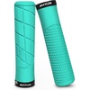 image:imageBUCKLOS Single Lockon Bike Handlebar Grips  Mountain Bike MTB Ergonomic AntiSlip Handle Grip  Bicycle Comfort Locking Handle Bar for BMXCruiser BikeScooter 78 BlackGreen