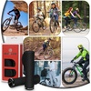 image:imageBUCKLOS Single Lockon Bike Handlebar Grips  Mountain Bike MTB Ergonomic AntiSlip Handle Grip  Bicycle Comfort Locking Handle Bar for BMXCruiser BikeScooter 78 BlackBlack Ergonomic