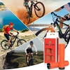 image:imageBUCKLOS Single Lockon Bike Handlebar Grips  Mountain Bike MTB Ergonomic AntiSlip Handle Grip  Bicycle Comfort Locking Handle Bar for BMXCruiser BikeScooter 78 BlackOrange