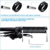 image:imageBUCKLOS Single Lockon Bike Handlebar Grips  Mountain Bike MTB Ergonomic AntiSlip Handle Grip  Bicycle Comfort Locking Handle Bar for BMXCruiser BikeScooter 78 BlackBlue Double Lock
