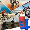 image:imageBUCKLOS Single Lockon Bike Handlebar Grips  Mountain Bike MTB Ergonomic AntiSlip Handle Grip  Bicycle Comfort Locking Handle Bar for BMXCruiser BikeScooter 78 BlackBlue
