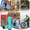 image:imageBUCKLOS Single Lockon Bike Handlebar Grips  Mountain Bike MTB Ergonomic AntiSlip Handle Grip  Bicycle Comfort Locking Handle Bar for BMXCruiser BikeScooter 78 BlackGreen Ergonomic