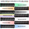 image:imageBUCKLOS Single Lockon Bike Handlebar Grips  Mountain Bike MTB Ergonomic AntiSlip Handle Grip  Bicycle Comfort Locking Handle Bar for BMXCruiser BikeScooter 78 BlackGrass Green Double Lock