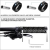 image:imageBUCKLOS Single Lockon Bike Handlebar Grips  Mountain Bike MTB Ergonomic AntiSlip Handle Grip  Bicycle Comfort Locking Handle Bar for BMXCruiser BikeScooter 78 BlackWhite Double Lock