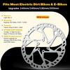 image:imageBUCKLOS RT60E 220mm EBike Front Brake Disc Rotor 23mm Thick 6 Bolt Stainless Steel 44mm BCD Heavy Duty for Motorcycle MTB EScooter Talaria Sting TL50 TL4000 TL25 TL2500 X3 Surron LBX Segway X260140mm