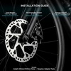 image:imageBUCKLOS RT60E 2PC 160mm EBike Disc Brake Rotors 23mm Thickened Stainless Steel Rotors Included M5 Screws Universal Heavy Duty Fit Bicycle Motorcycle MTB EScooter Talaria Sting Surron LBX Segway140mm