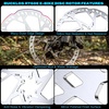 image:imageBUCKLOS RT60E 2PC 160mm EBike Disc Brake Rotors 23mm Thickened Stainless Steel Rotors Included M5 Screws Universal Heavy Duty Fit Bicycle Motorcycle MTB EScooter Talaria Sting Surron LBX Segway140mm