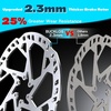 image:imageBUCKLOS RT60E 2PC 160mm EBike Disc Brake Rotors 23mm Thickened Stainless Steel Rotors Included M5 Screws Universal Heavy Duty Fit Bicycle Motorcycle MTB EScooter Talaria Sting Surron LBX Segway180mm