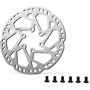 image:imageBUCKLOS RT60E 220mm EBike Front Brake Disc Rotor 23mm Thick 6 Bolt Stainless Steel 44mm BCD Heavy Duty for Motorcycle MTB EScooter Talaria Sting TL50 TL4000 TL25 TL2500 X3 Surron LBX Segway X260140mm