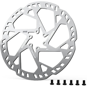 image:imageBUCKLOS RT60E 220mm EBike Front Brake Disc Rotor 23mm Thick 6 Bolt Stainless Steel 44mm BCD Heavy Duty for Motorcycle MTB EScooter Talaria Sting TL50 TL4000 TL25 TL2500 X3 Surron LBX Segway X260203mm