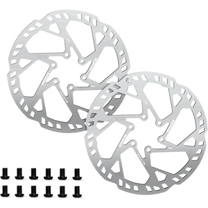 image:imageBUCKLOS RT60E 2PC 160mm EBike Disc Brake Rotors 23mm Thickened Stainless Steel Rotors Included M5 Screws Universal Heavy Duty Fit Bicycle Motorcycle MTB EScooter Talaria Sting Surron LBX Segway160mm