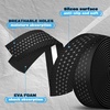 image:imageBUCKLOS Bike Handlebar Tape Silicone Bar Tape Road Bike Extra Thick Soft NonSlip amp Comfort Bicycle Handlebars Tape EVA Bar Grip Tape Shock Absorbing Reduce Hand FatigueBLACK