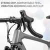 image:imageBUCKLOS Bike Handlebar Tape for Road Bike Bicycle 3mm Thick EVA Padded Bar TapePU Handle bar Grip Wrap for Gravel Bike CyclingBlack