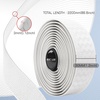 image:imageBUCKLOS Bike Handlebar Tape for Road Bike Bicycle 3mm Thick EVA Padded Bar TapePU Handle bar Grip Wrap for Gravel Bike CyclingWhite