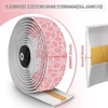 image:imageBUCKLOS Bike Handlebar Tape for Road Bike Comfortable Bicycle Handlebar Tape EVA Bike Bar Tape Grip 2 Rolls Bicycle Drop Bar Wraps Black WhiteBauhinia WhitePink