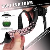 image:imageBUCKLOS Bike Handlebar Tape for Road Bike Comfortable Bicycle Handlebar Tape EVA Bike Bar Tape Grip 2 Rolls Bicycle Drop Bar Wraps Black WhiteBauhinia BlackPink