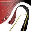 image:imageBUCKLOS Bike Handlebar Tape for Road Bike Comfortable Bicycle Handlebar Tape EVA Bike Bar Tape Grip 2 Rolls Bicycle Drop Bar Wraps Black WhiteBauhinia BlackRed