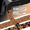 image:imageBUCKLOS Bike Handlebar Tape for Road Bike Comfortable Bicycle Handlebar Tape EVA Bike Bar Tape Grip 2 Rolls Bicycle Drop Bar Wraps Black WhiteBauhinia BlackOrange