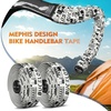 image:imageBUCKLOS Bike Handlebar Tape for Road Bike Comfortable Bicycle Handlebar Tape EVA Bike Bar Tape Grip 2 Rolls Bicycle Drop Bar Wraps Black WhiteMemphis GraphicsBlack