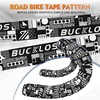image:imageBUCKLOS Bike Handlebar Tape for Road Bike Comfortable Bicycle Handlebar Tape EVA Bike Bar Tape Grip 2 Rolls Bicycle Drop Bar Wraps Black WhiteMemphis GraphicsWhite