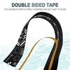 image:imageBUCKLOS Bike Handlebar Tape for Road Bike Comfortable Bicycle Handlebar Tape EVA Bike Bar Tape Grip 2 Rolls Bicycle Drop Bar Wraps Black WhiteTool GraphicsBlack