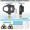 image:imageBUCKLOS Road Bike Pedals Compitable with Shimano SPDSL Cleats  Bicycle Clipless Titanium Sealed Bearing NylonAluminium Ultegra Clip Pedals for Indoor Cycling 916NylonCrmoPDRS580
