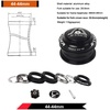 image:imageJESSICA 4444 mm 118 Threadless Double Sealed MTB Bearings Lightweight Headset fit Mountain Bike Road Bicycle Straight Tube Frame Fork Star Nut Top Cap