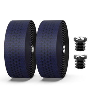 image:imageBUCKLOS Bike Handlebar Tape Silicone Bar Tape Road Bike Extra Thick Soft NonSlip amp Comfort Bicycle Handlebars Tape EVA Bar Grip Tape Shock Absorbing Reduce Hand FatiguePURPLEGRADIENT