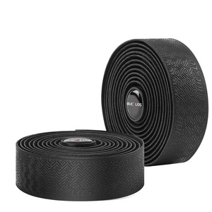 image:imageBUCKLOS Bike Handlebar Tape for Road Bike Bicycle 3mm Thick EVA Padded Bar TapePU Handle bar Grip Wrap for Gravel Bike CyclingBlack