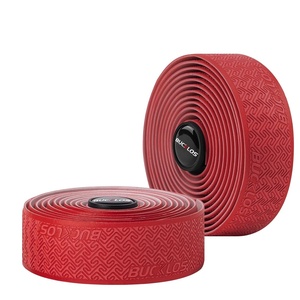 image:imageBUCKLOS Bike Handlebar Tape for Road Bike Bicycle 3mm Thick EVA Padded Bar TapePU Handle bar Grip Wrap for Gravel Bike CyclingRed