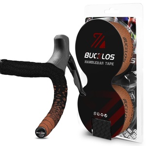 image:imageBUCKLOS Bike Handlebar Tape for Road Bike Comfortable Bicycle Handlebar Tape EVA Bike Bar Tape Grip 2 Pcs Bicycle Drop Bar Wraps GreenORANGE