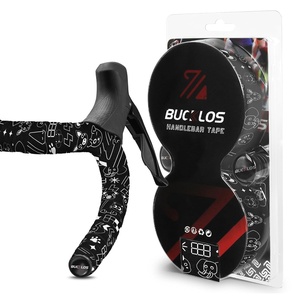 image:imageBUCKLOS Bike Handlebar Tape for Road Bike Comfortable Bicycle Handlebar Tape EVA Bike Bar Tape Grip 2 Rolls Bicycle Drop Bar Wraps Black WhiteAnimal GraphicsBlack