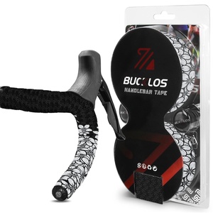 image:imageBUCKLOS Bike Handlebar Tape for Road Bike Comfortable Bicycle Handlebar Tape EVA Bike Bar Tape Grip 2 Rolls Bicycle Drop Bar Wraps Black WhiteBauhinia BlackWhite