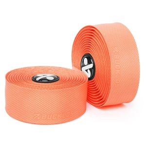 image:imageBUCKLOS EVA Bike Handlebar TapeSoft Bar Tape Road Bikes PU NonSlip Bicycle Handlebar Tape Bike Grip Tape ShockAbsorbing Lightweight Cycling Handle Wrap for Comfortable RidingORANGE