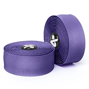 image:imageBUCKLOS EVA Bike Handlebar TapeSoft Bar Tape Road Bikes PU NonSlip Bicycle Handlebar Tape Bike Grip Tape ShockAbsorbing Lightweight Cycling Handle Wrap for Comfortable RidingPURPLE