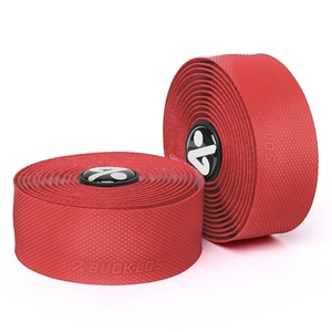 image:imageBUCKLOS EVA Bike Handlebar TapeSoft Bar Tape Road Bikes PU NonSlip Bicycle Handlebar Tape Bike Grip Tape ShockAbsorbing Lightweight Cycling Handle Wrap for Comfortable RidingRED