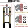 image:imageBUCKLOS 26 275 29 MTB Bike Suspension Fork 180mm Travel Bicycle Magnesium Alloy Downhill Forks 20mm Axle 118 Threadless Mountain Bikes Fork26