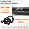 image:imageBUCKLOS Mountain Bike MTB Handlebars 254318mm  20305090100120160mm Rise Aluminum Alloy Handlebar  720780mm Extra Long Bicycle Riser HandleBars for EBike Folding Bike Downhill Racing318mm720mm50mm
