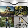 image:imageBUCKLOS Mountain Bike MTB Handlebars 254318mm  20305090100120160mm Rise Aluminum Alloy Handlebar  720780mm Extra Long Bicycle Riser HandleBars for EBike Folding Bike Downhill Racing318mm780mm30mm