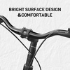 image:imageBUCKLOS Mountain Bike MTB Handlebars 254318mm  20305090100120160mm Rise Aluminum Alloy Handlebar  720780mm Extra Long Bicycle Riser HandleBars for EBike Folding Bike Downhill Racing800mm318mm55mm